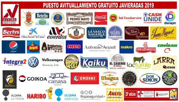 PUESTO AVITUALLAMIENTO GRATUITO JAVIERADAS 2019