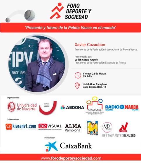 FORO DEPORTE Y SOCIEDAD-D. XABIER CAZAUBON