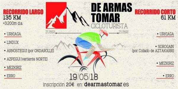 CICLOTURISTA «DE ARMAS TOMAR»